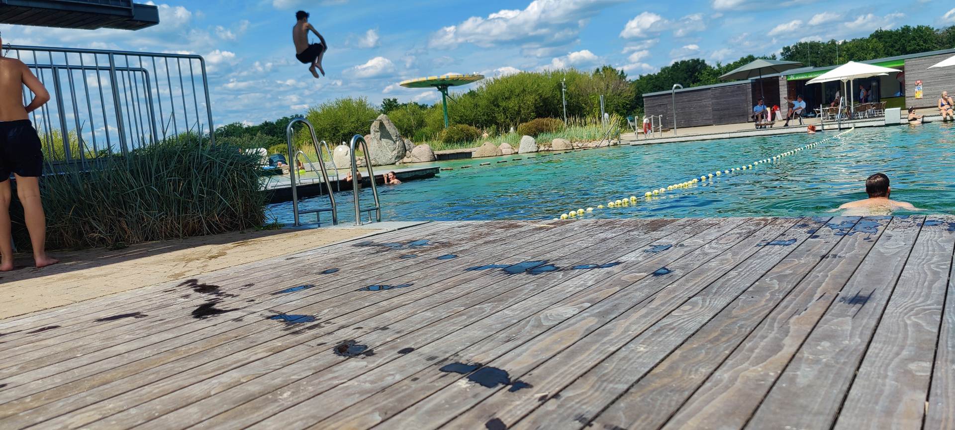 בריכה טבעית בעיר אולפן OLFEN