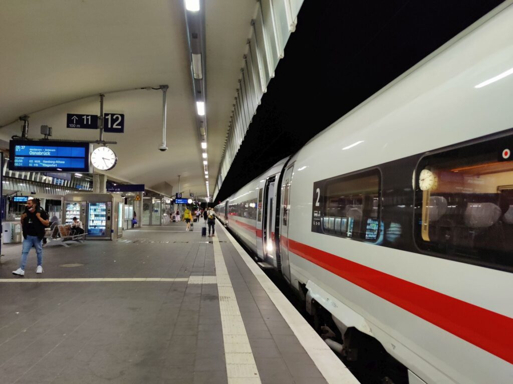 רכבת מהירה ICE בגרמניה