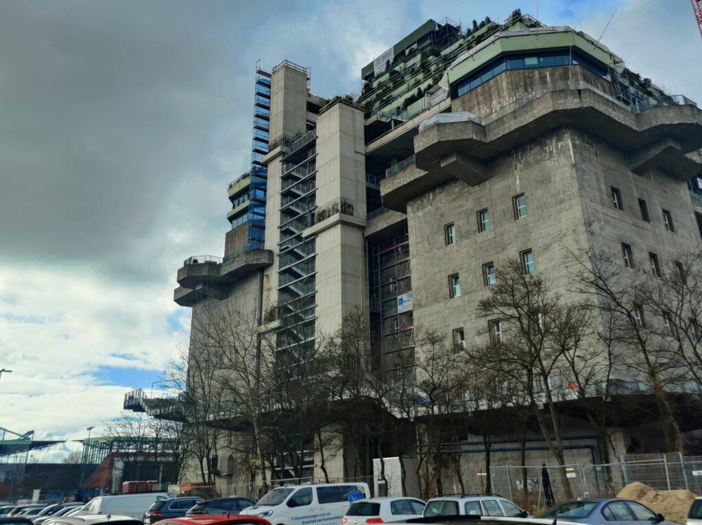 הבונקר הירוק ברובע השאנצה בהמבורג