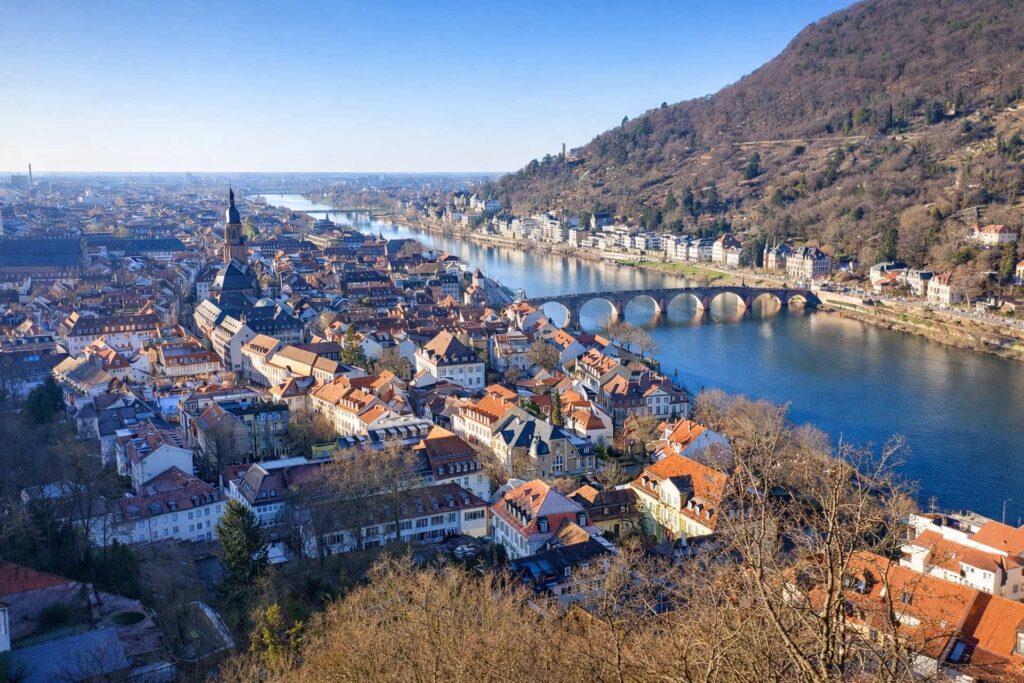 העיר היידלברג מסמלת יותר מכל עיר גרמנית את התנועה הרומנטית